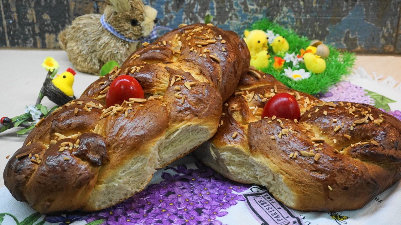 Τσουρέκια αφράτα με ίνες