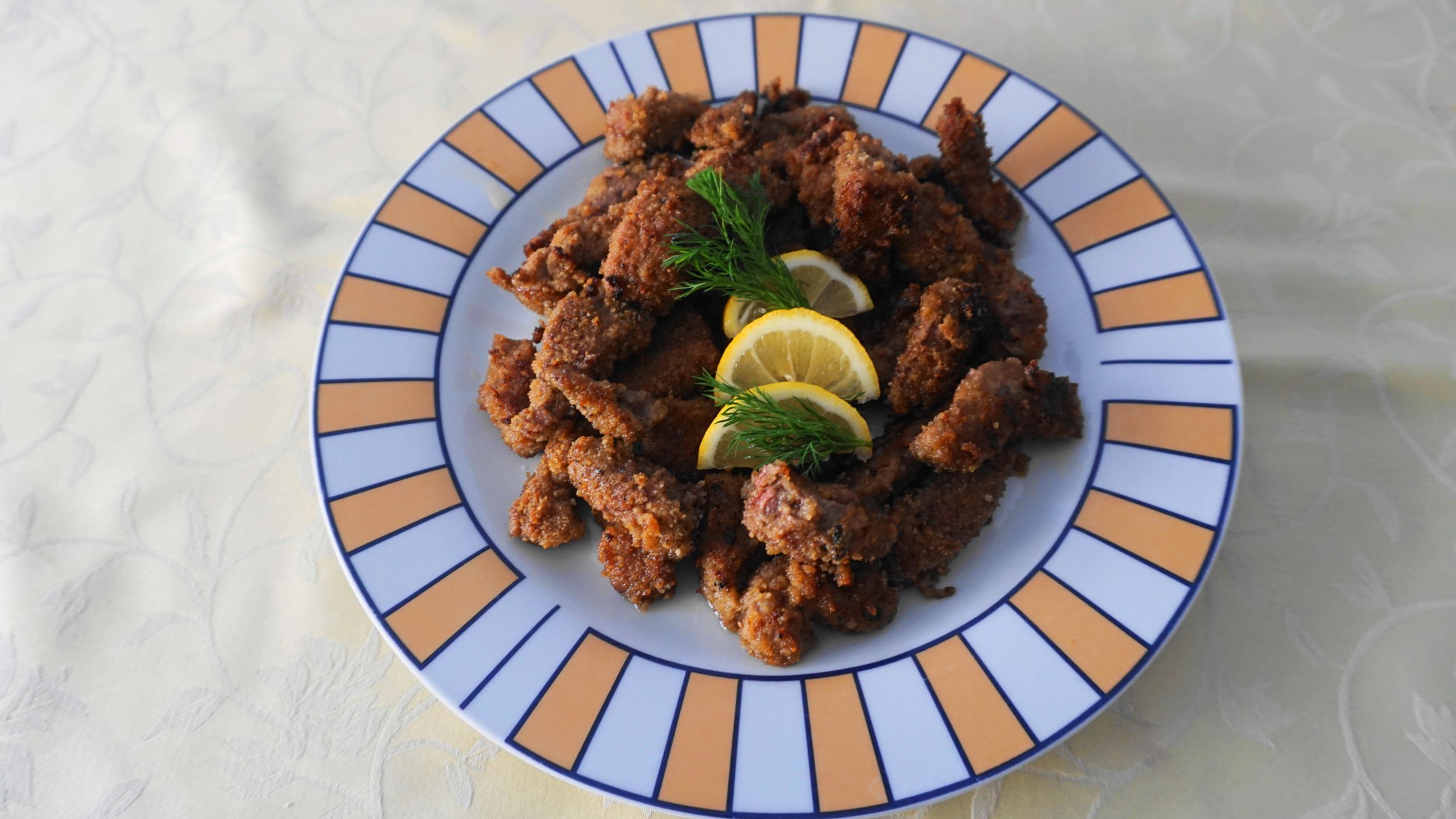 Συκώτι μοσχαρίσιο πανέ