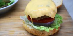 Μπέργκερ με αυγό