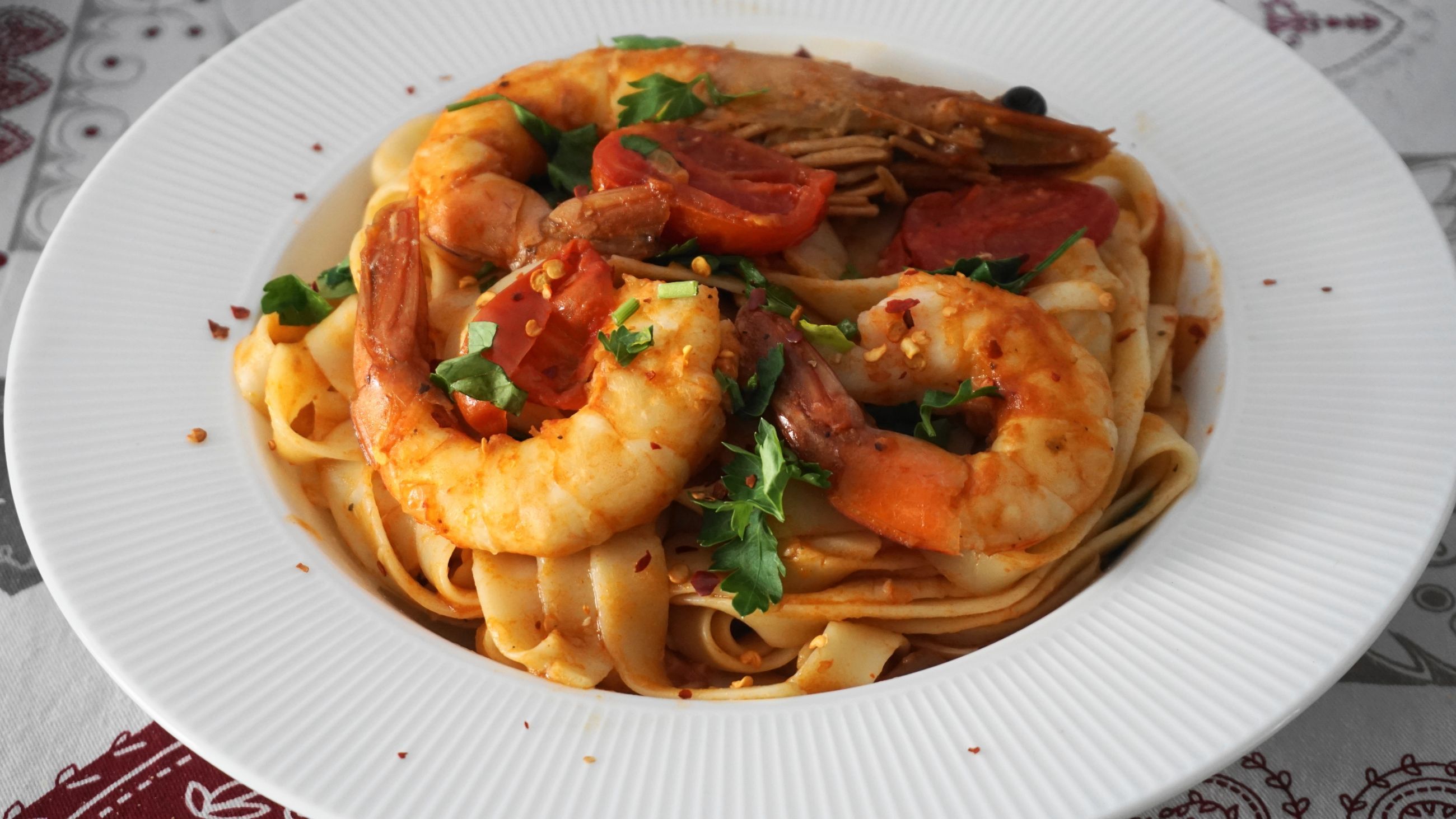 Γαριδομακαρονάδα