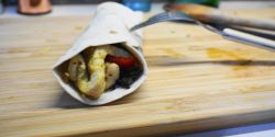 Fajitas (Φαχίτας) - τορτίγιες με κοτόπουλο