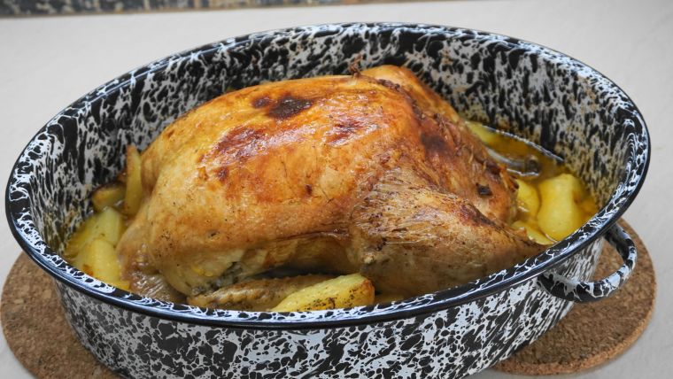 Κόκορας γεμιστός