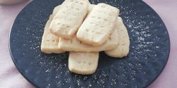 Shortbread cookies - βουτυράτα μπισκότα με 3 υλικά