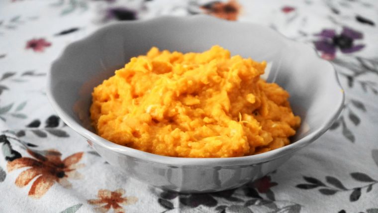 Πουρές γλυκοπατάτας