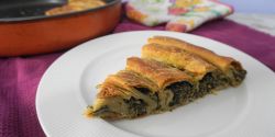 Στριφτή σπανακοτυρόπιτα