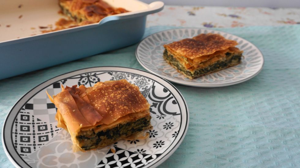 Καλοκαιρινή χορτόπιτα με βλήτα