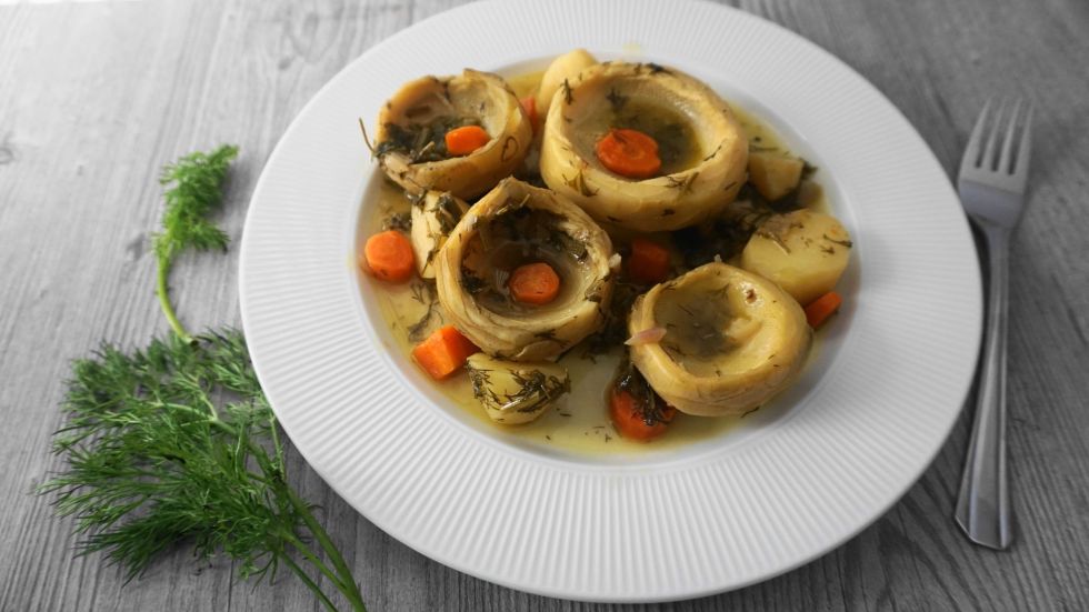 Αγκινάρες αλά πολίτα