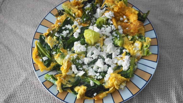 Ομελέτα με παραπούλια