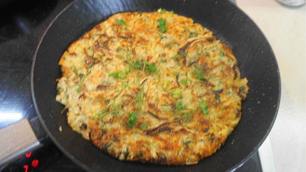 Τραγανή Πατατόπιτα