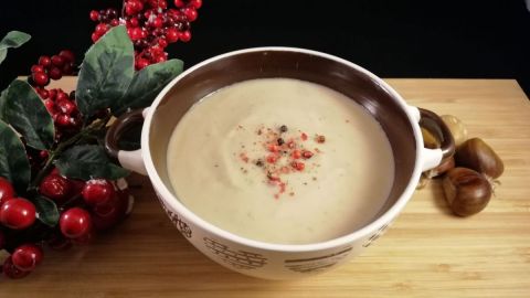 Σούπα κάστανο βελουτέ