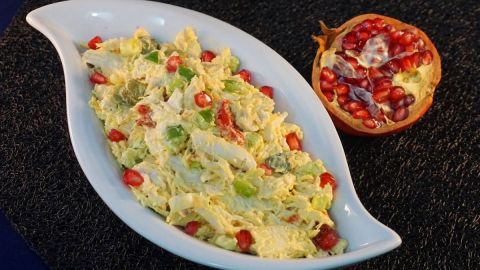 Κοτοσαλάτα με τυρί κρέμα