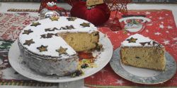 Βασιλόπιτα κέικ με άρωμα τσουρέκι