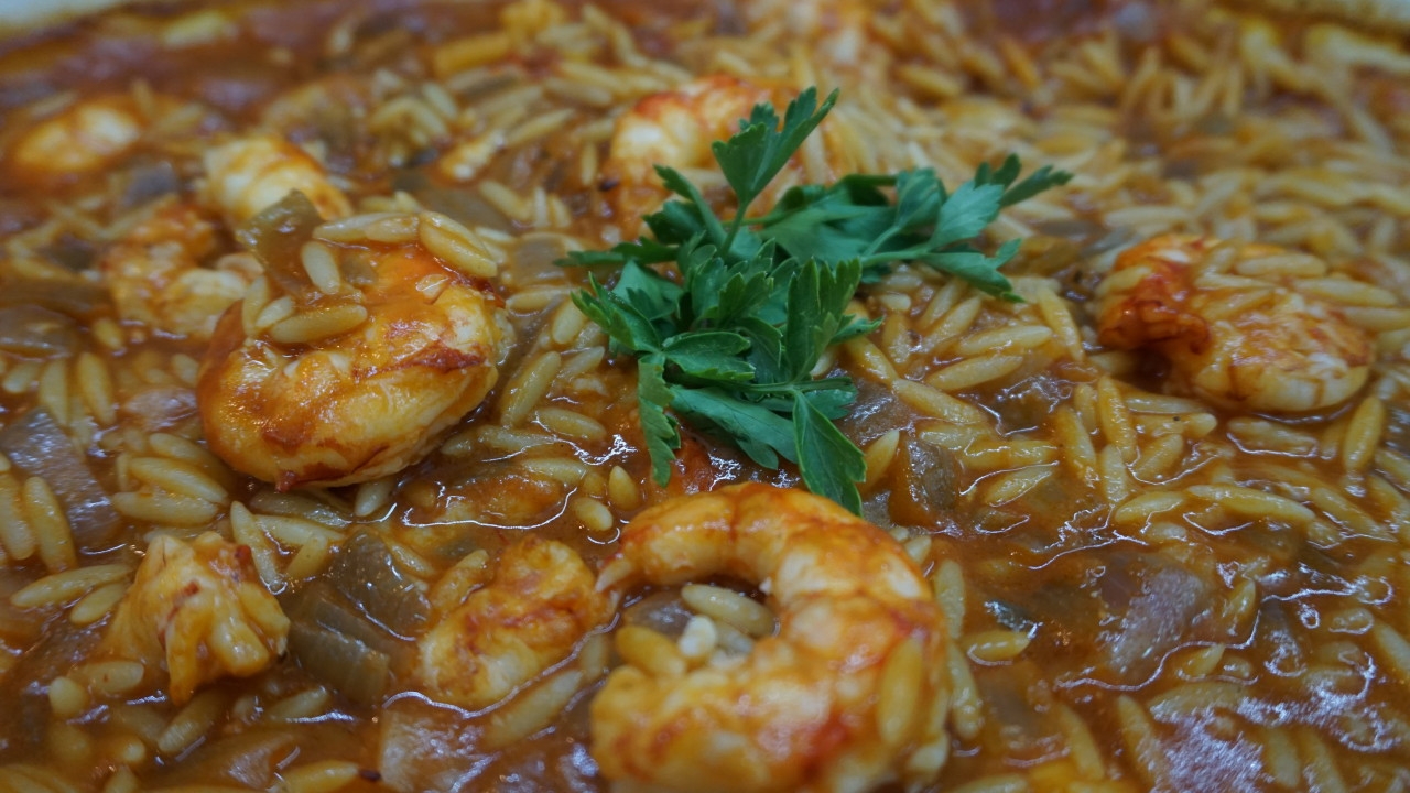 Γιουβέτσι με γαρίδες | greekcookingbykaterina.com